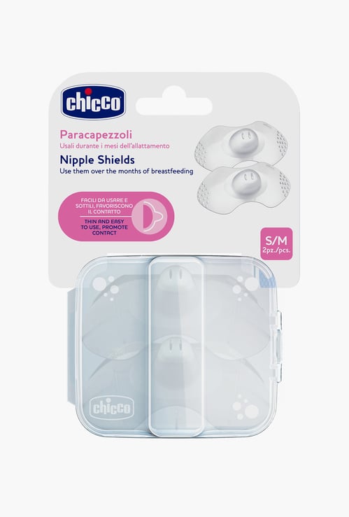 Chicco Silicone Nipple Shields- 2 Pcs