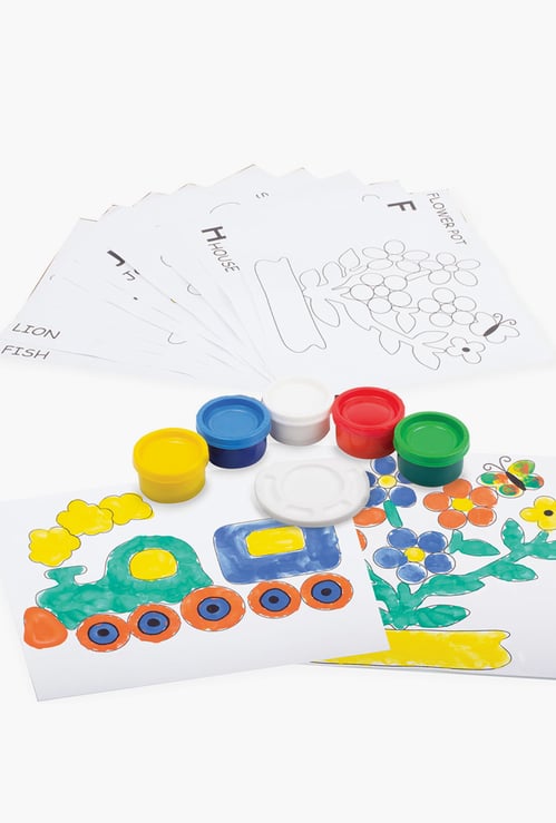 Funskool Finger Painting Kit