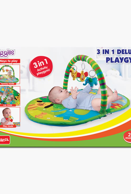Giggles 3-in-1 Deluxe Playgym