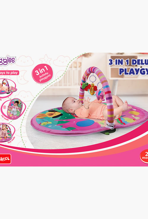 Giggles 3-in-1 Deluxe Playgym