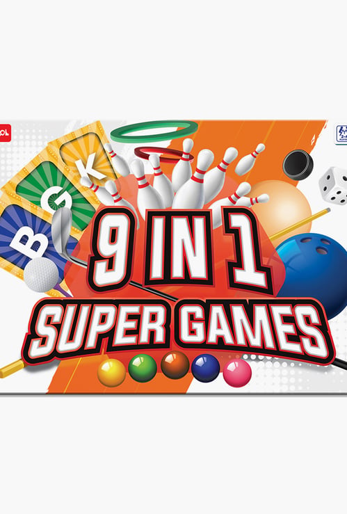 Funskool 9-in-1 Super Games