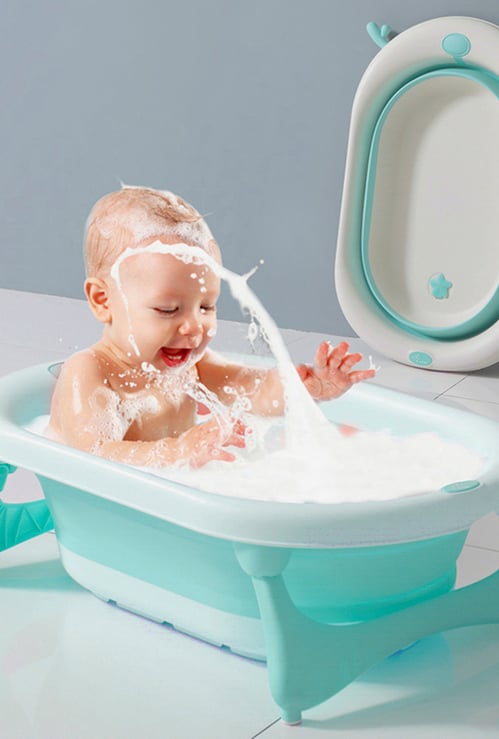 R for Rabbit Bubble Double Aqua Baby Bath Tub