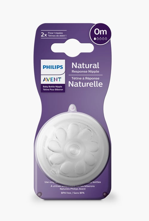 Philips Avent Natural Response Nipple - Pack of 2
