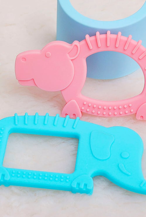R for Rabbit Tiny Bites Safari Teether - Pack of 2