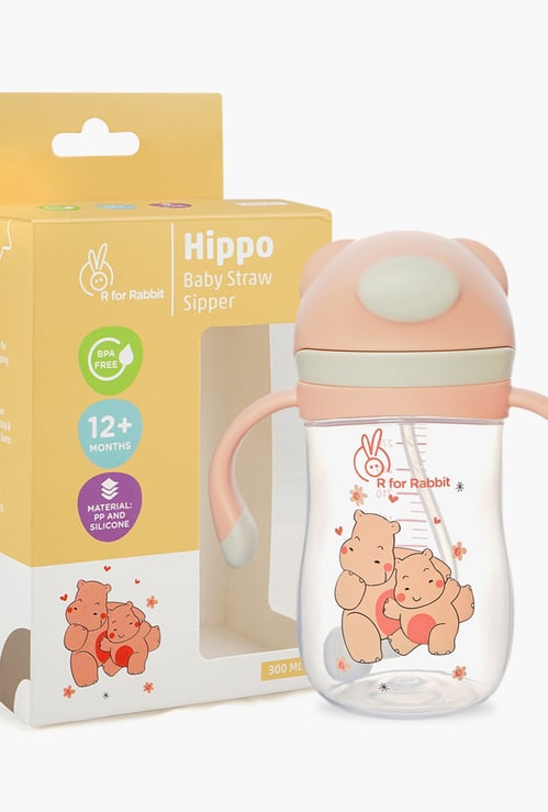 R for Rabbit Hippo Sipper Bottle - 300 ml