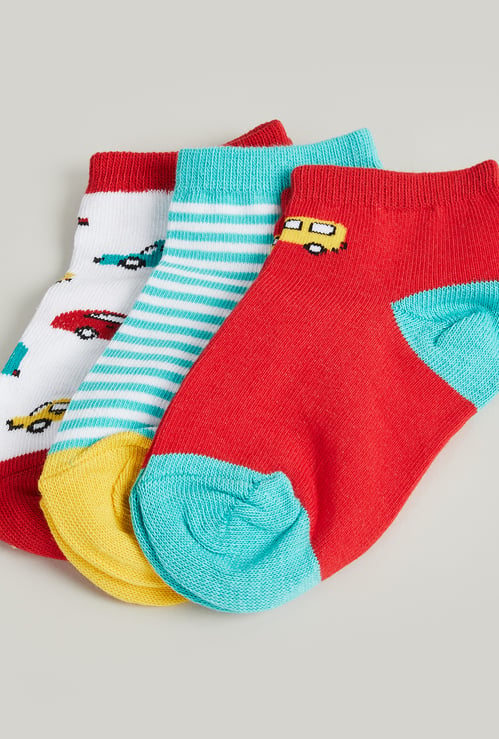 Juniors Assorted Socks - Pack of 3