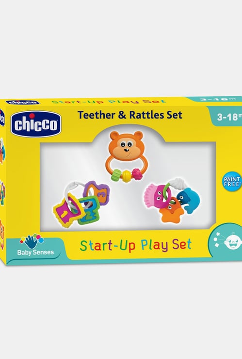 Chicco Rattle Set Start-Up Play Set - 3 Pc