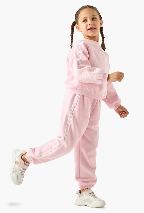 Kappa Logo Detail Pullover and Joggers Set