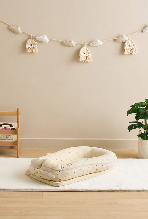 Giggles Waffle Texture Sleeping Bag with Mosquito Net
