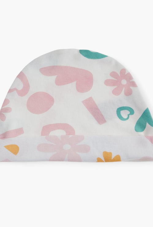 Juniors Printed Beanie - Set of 2
