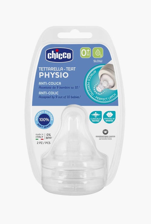Chicco Physio Teat - 2 Pcs