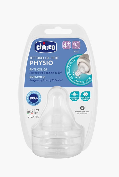 Chicco Physio Teats - 2 Pcs
