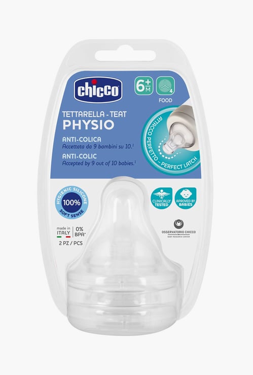 Chicco Physio Teats - 2 Pcs