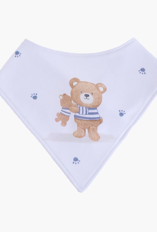 Juniors Assorted Bib with Snap Button Closure - Set of 2