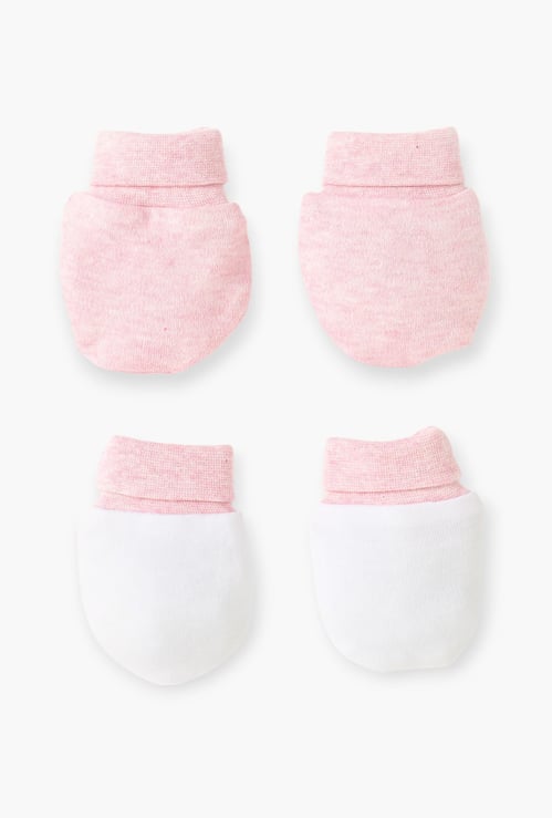 Juniors Solid Mittens - Set of 2