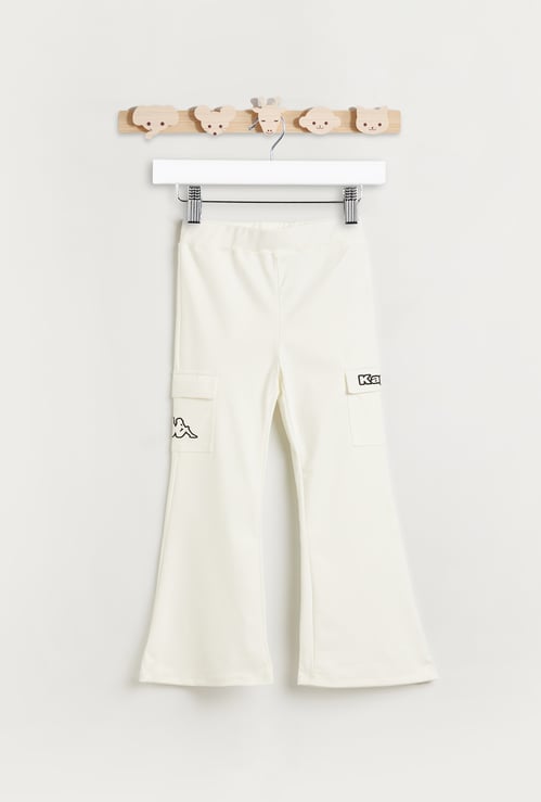 Kappa Solid Flared Pants