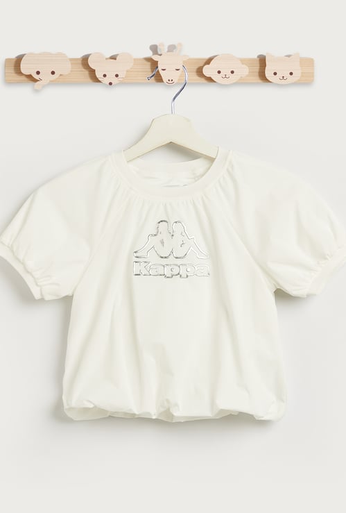 Kappa Logo Print Balloon T-shirt
