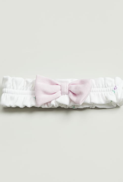 Juniors Bow Applique Headband