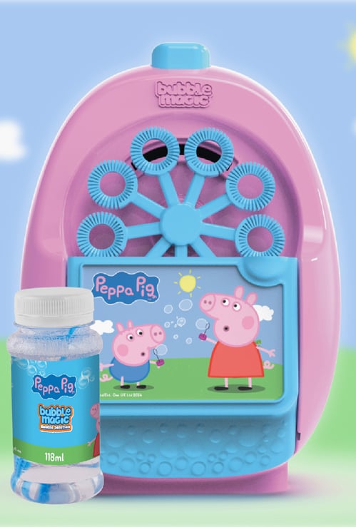 Bubble Magic Peppa Pig Bubble Machine