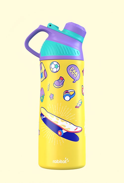 Rabitat Zylo Vacuum Insulated Bottle - Spunky - 550 ml