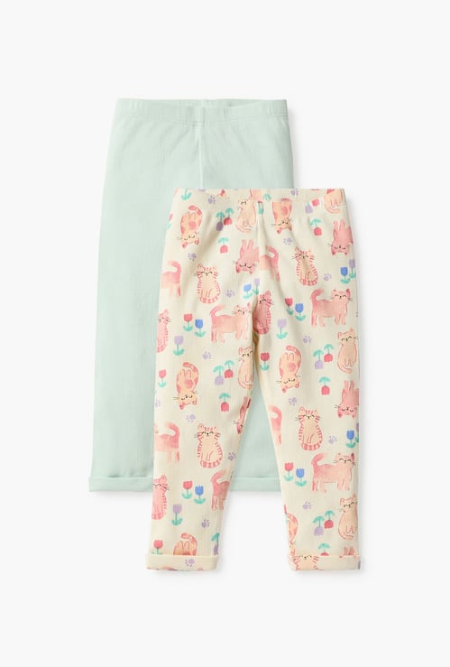 Juniors Assorted Leggings - Set of 2