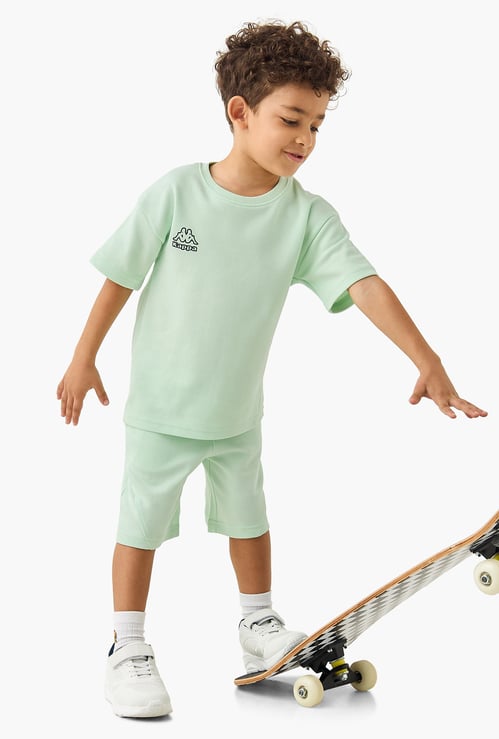 Kappa Logo Detail T-shirt and Shorts Set