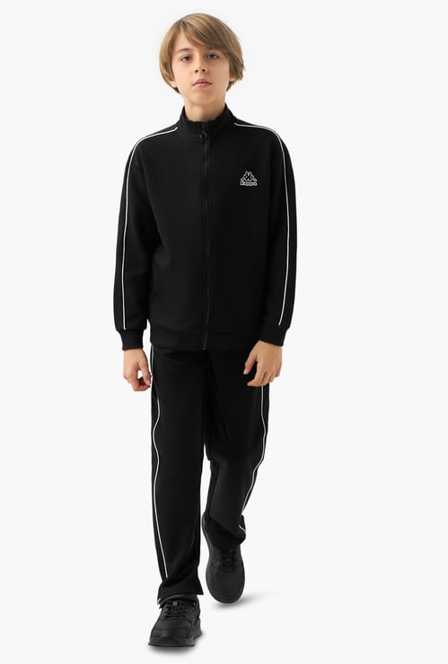 Kappa Logo Print Sweatshirt and Joggers Set