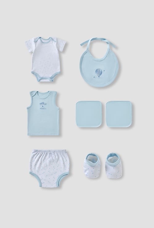 Juniors 7-Piece Printed Clothing Gift Set