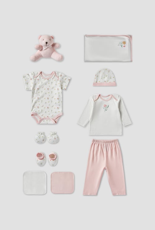 Juniors 10-Piece Printed Clothing Gift Set