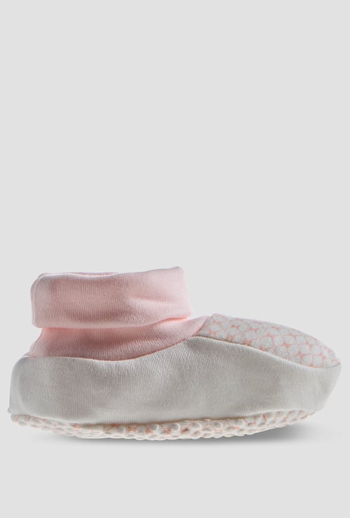 Giggles Printed Booties