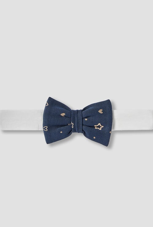 Juniors Printed Bow Headband