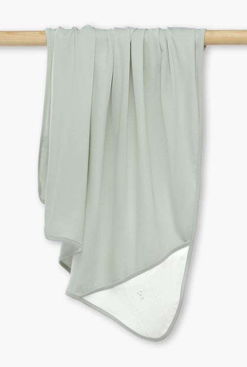 Giggles Embroidered Receiving Blanket