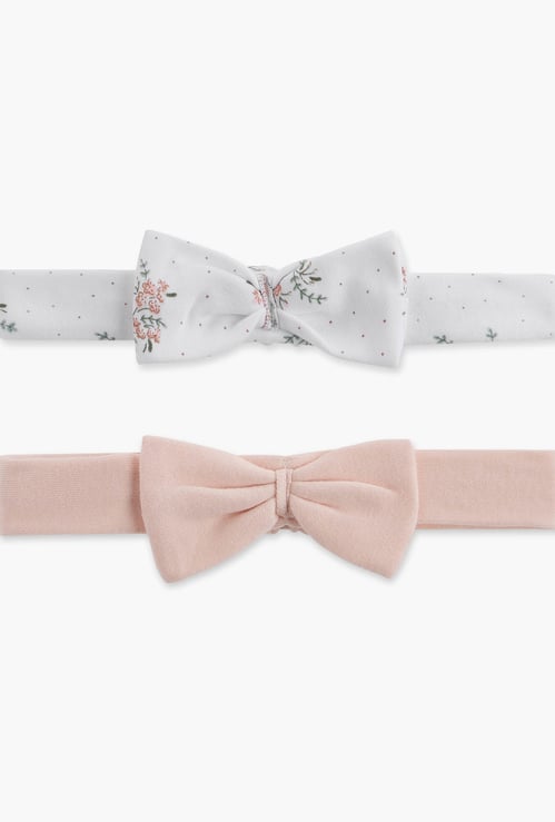 Juniors Bow Detail Headband - Set of 2