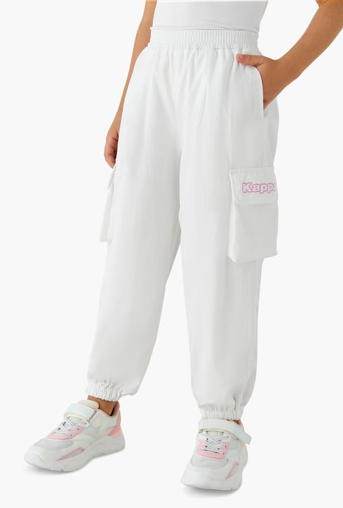 Kappa Solid Cargo Joggers with Pockets
