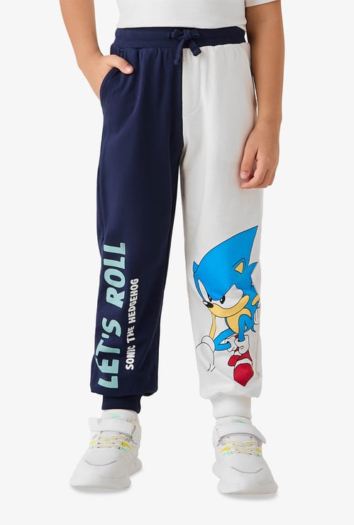 Juniors Sonic The Hedgehog Print Joggers