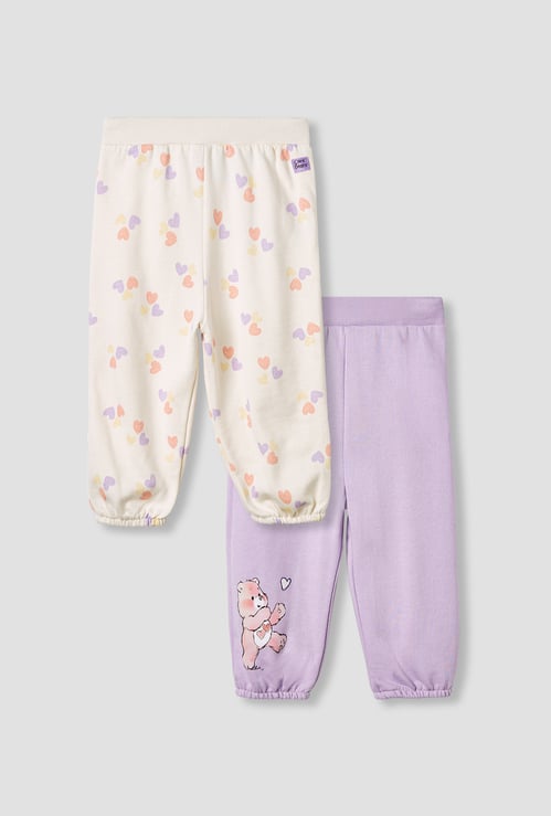 Juniors Care Bears Print Joggers - Set of 2