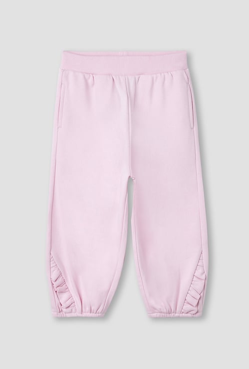 Juniors Ruffle Detail Joggers with Pockets