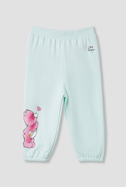 Juniors Care Bears Print Joggers with Bow Accent