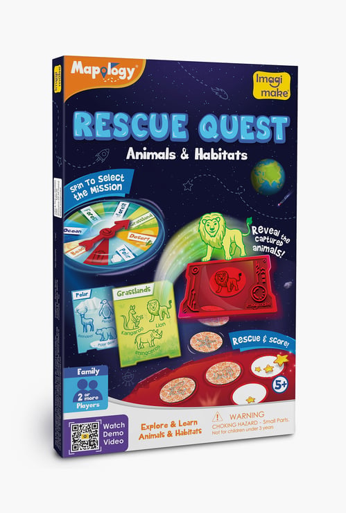 Imagimake Animals And Habitats Rescue Quest