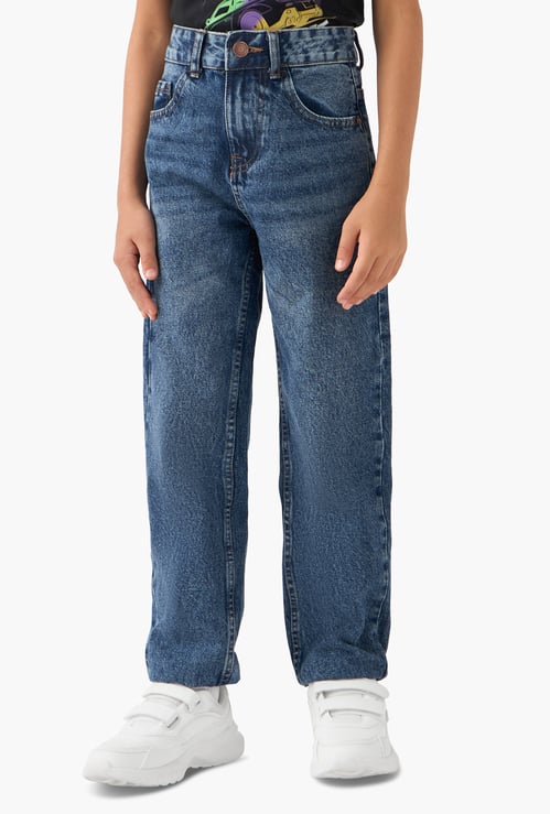 Juniors Boys' Solid Jeans