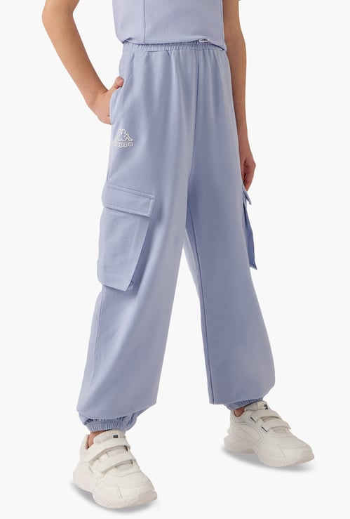 Kappa Solid Cargo Joggers with Pockets