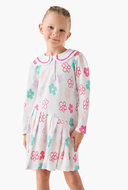 Juniors Floral Print Dress