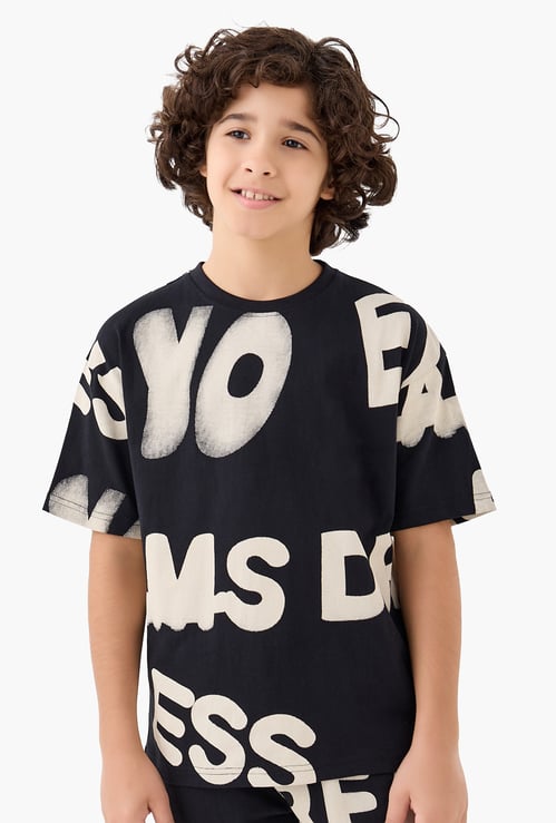 Juniors Printed T-shirt