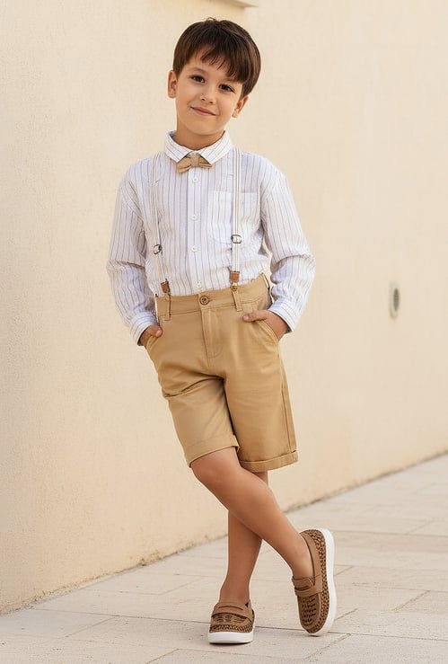 Juniors 4-Piece Striped Clothing Gift Set