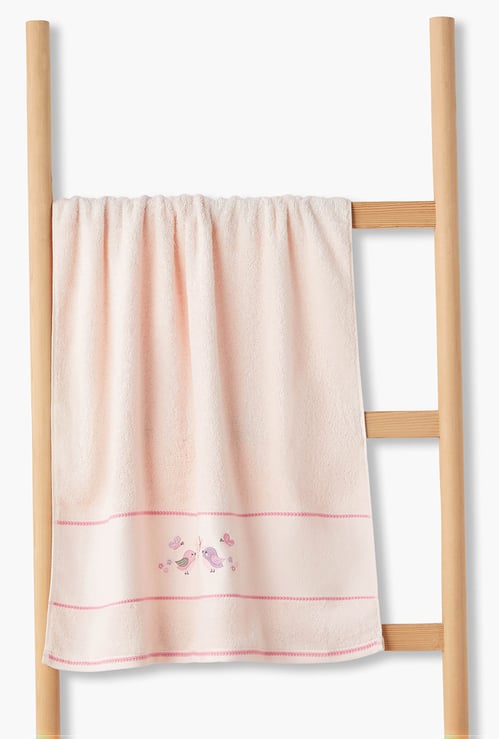 Juniors Embroidered Bath Towel - 60x120cm