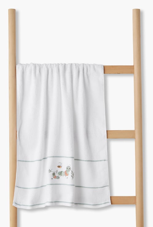 Juniors Embroidered Bath Towel - 120x60cm