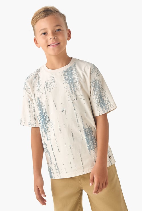 Juniors Patterned T-shirt