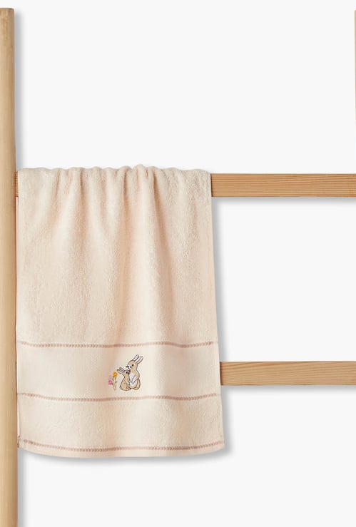 Juniors Embroidered Bath Towel - 76x38cm