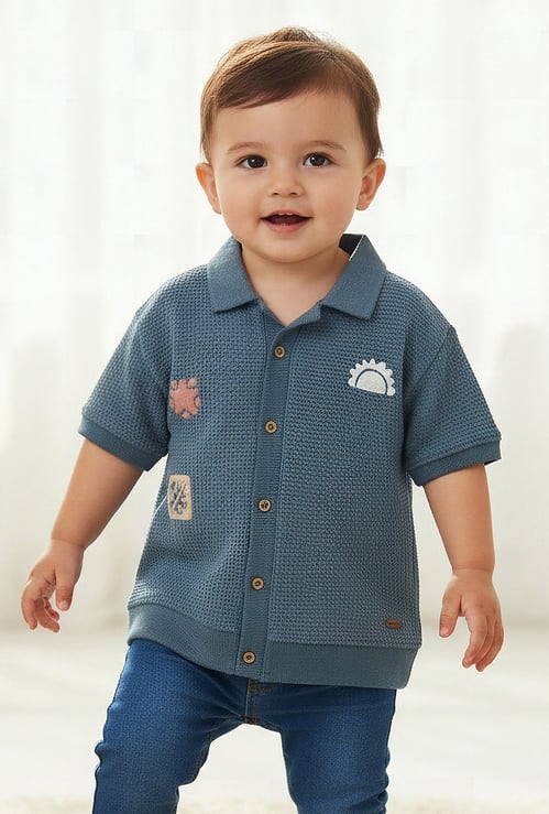 Giggles Embroidered Shirt