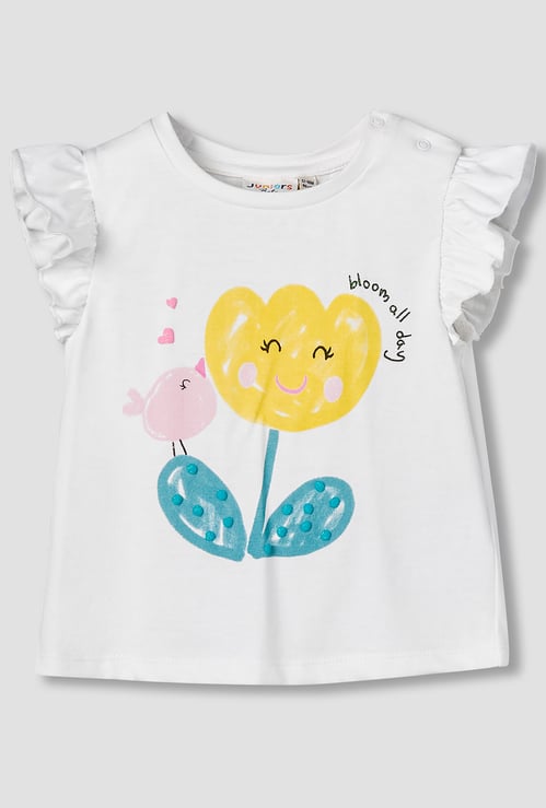 Juniors Graphic Print T-shirt